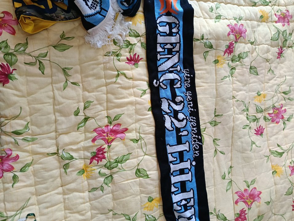 Mavi Renkli Uzun Erkek Atkı 2 âdettir - Görsel 2