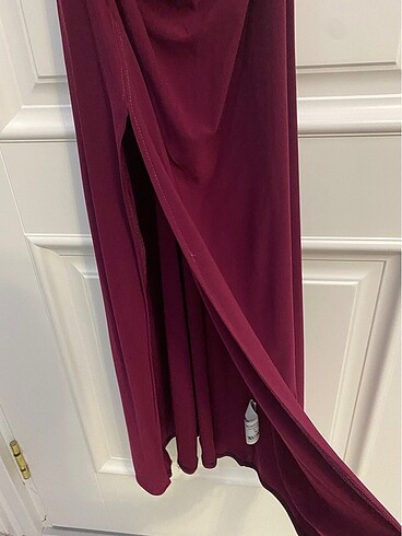 xs Beden bordo Renk Trendyolmilla Elbise