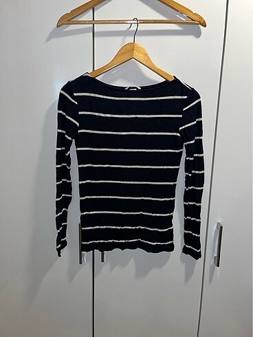 H&M BODY ÇİZGİLİ XS
