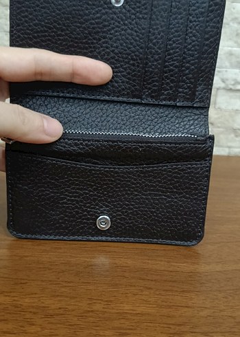 kahverengi Deri Ayyıldız Kadın Cüzdanı - Görsel 5