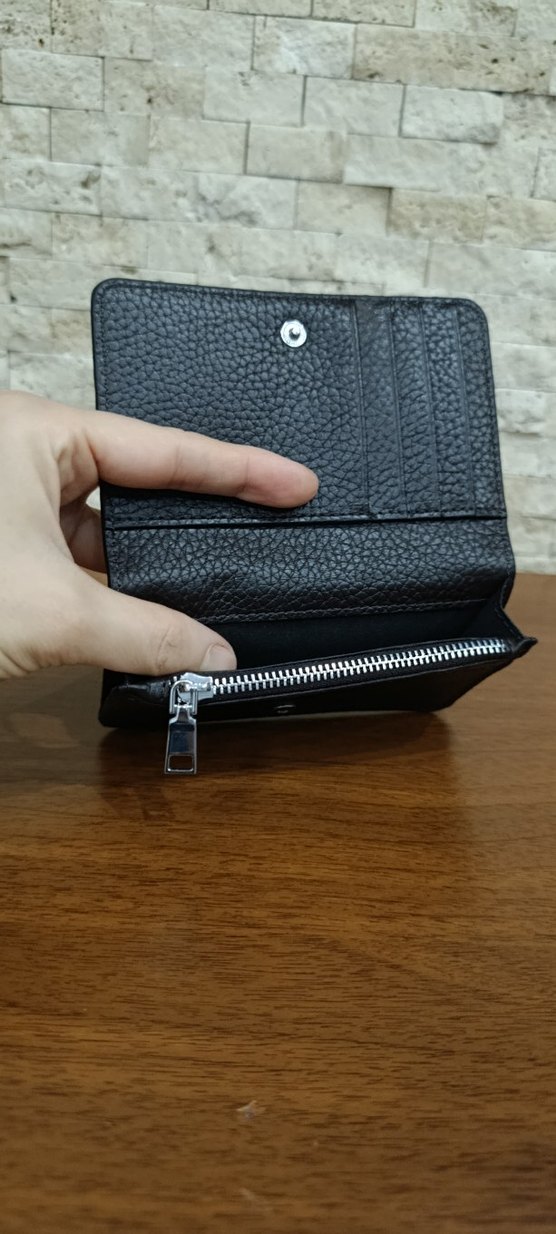 Kahverengi Deri Kadın Cüzdanı ayyıldız orjinal marka - Görsel 3