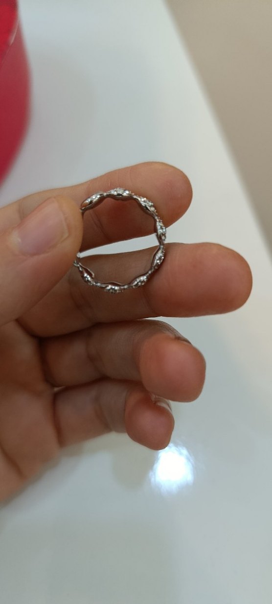 orjinal Swarovski kadın yüzük - Görsel 3