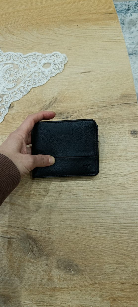 Siyah Minimalist Erkek Cüzdan - Görsel 5