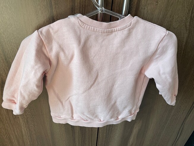 3-6 Ay Beden pembe Renk H&M Sweatshirt