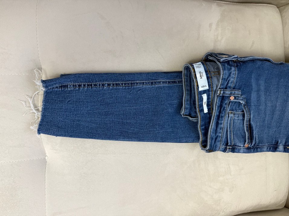 Mavi Kadın Denim Midi Boy Kot Pantolon - Görsel 3