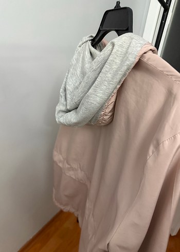 Bej Midi Kadın Ceket, Rahat Kesim, Düğmeli - Görsel 4