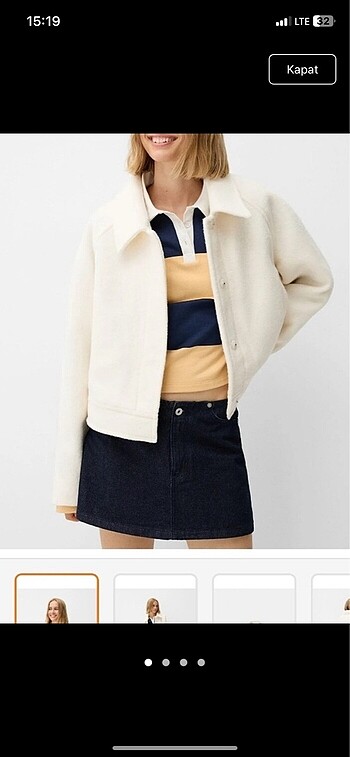 bershka ceket