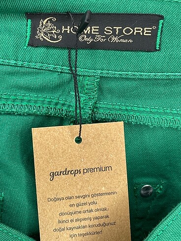 30 Beden yeşil Renk Home Store Jean / Kot %70 İndirimli.