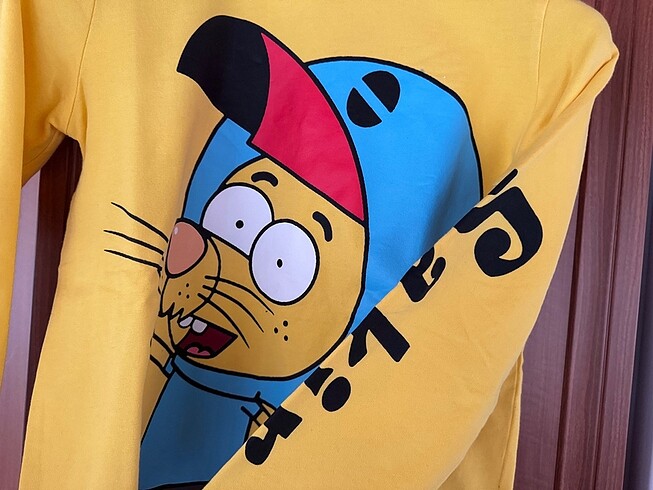 12-13 Yaş Beden Kral şakir defacto sweatshirt