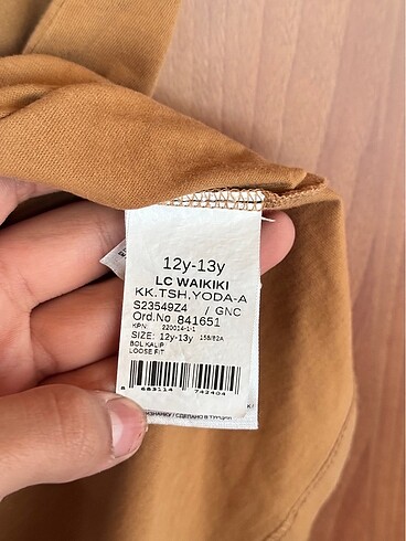 12-13 Yaş Beden Star Wars Lisanslı Tshirt