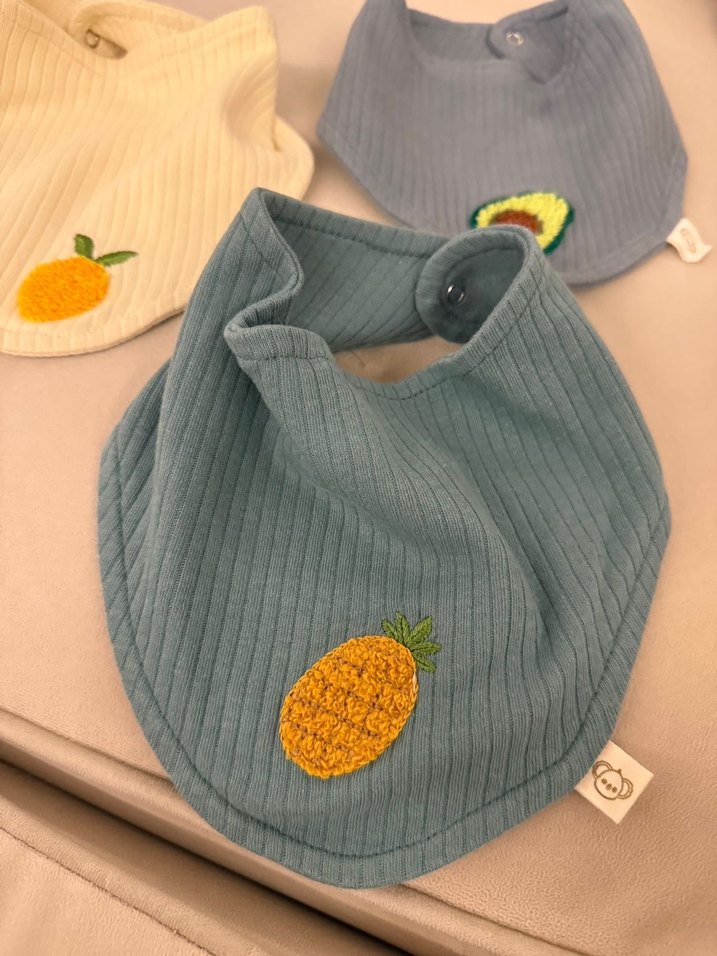 Oh la la koala Nakışlı 3 lü mama önlüğü - Görsel 4