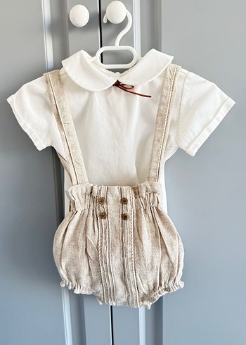 Littleku erkek salopet seti - Görsel 2