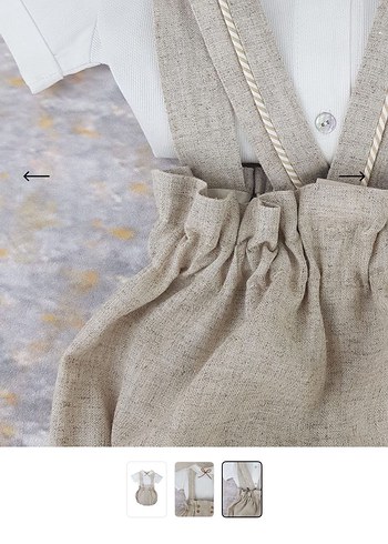 Littleku erkek salopet seti - Görsel 4