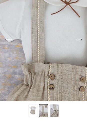 Littleku erkek salopet seti - Görsel 3