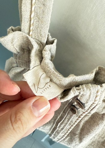 Littleku erkek salopet seti - Görsel 6