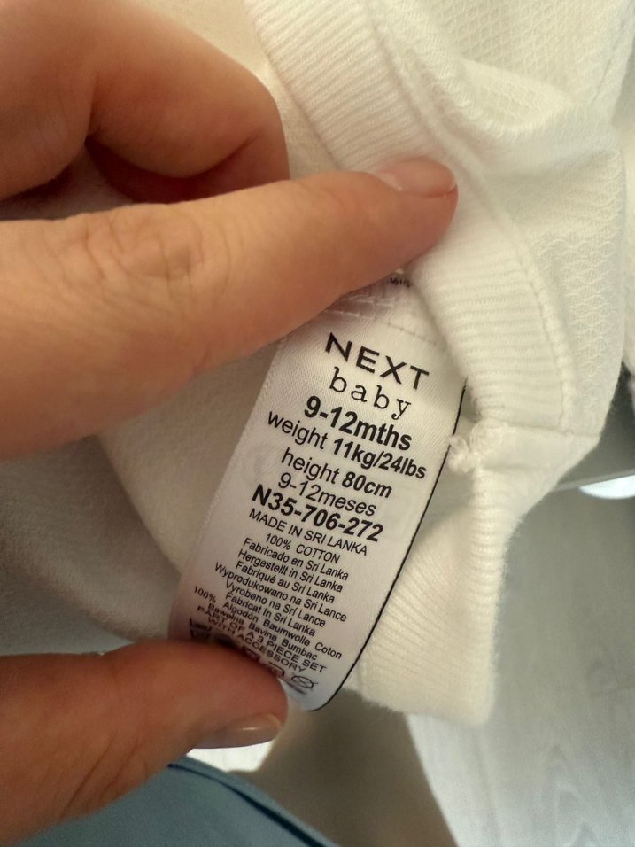 Next Baby salopet takım - Görsel 4