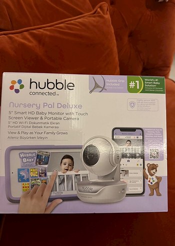 Hubble Taşınabilir Bebek Kamerası Beyaz - Görsel 2