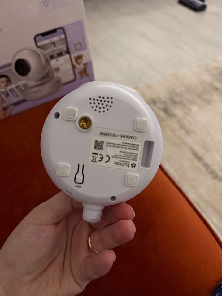 Hubble Taşınabilir Bebek Kamerası Beyaz - Görsel 5