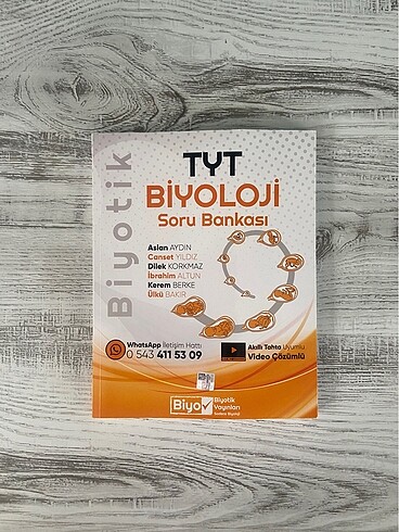 TYT Biyoloji Soru Bankası