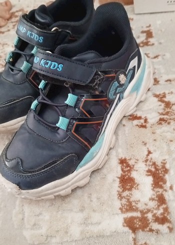 28 Beden mavi Renk Koyu Mavi Erkek Çocuk Buckle Spor Ayakkabı