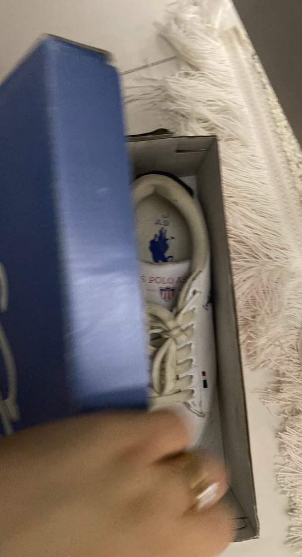 Beyaz Polo Spor Kadın Sneakers - Görsel 2