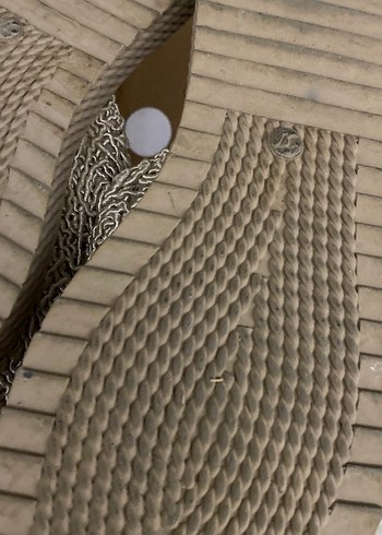 Nakışlı Örgü Kadın Ev Terliği - Görsel 3