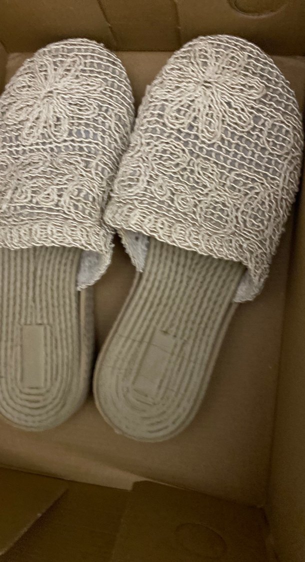 Nakışlı Örgü Kadın Ev Terliği - Görsel 2