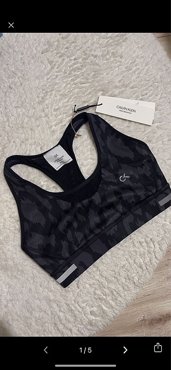Calvin klein sporcu sütyeni destekli