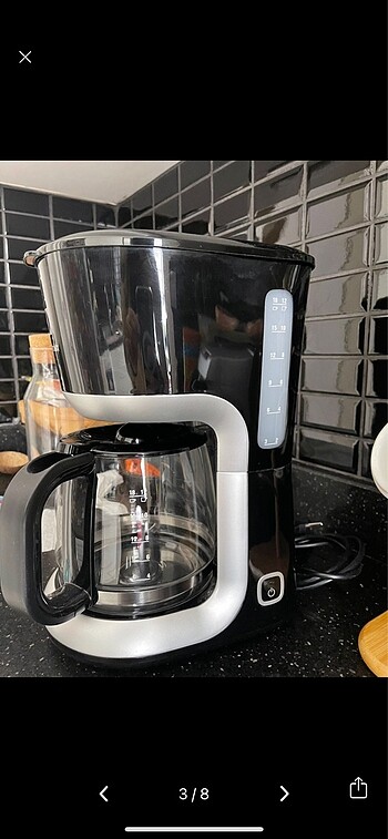  Beden Electrolux EKF3300 filtre kahve makinesi