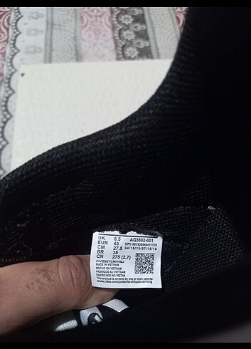 43 Beden siyah Renk Nike dunk sneaker