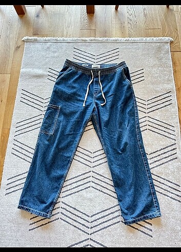 xl Beden lacivert Renk Pull bear jean