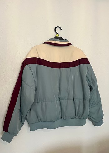 Gri Düğmeli Midi Street Wear Kadın Ceket - Görsel 3