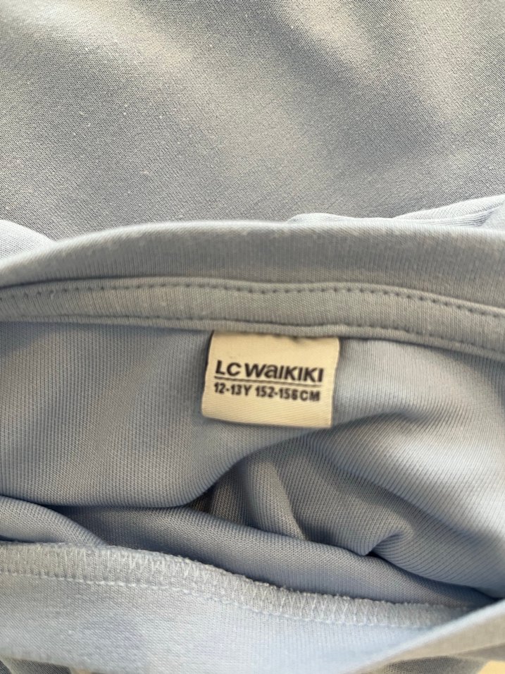 Gri Pamuklu Kısa Kollu Oversize Eşofman Takımı - Görsel 2