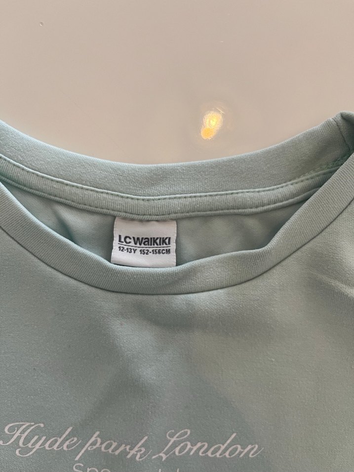 Gri Kız Eşofman Takımı, Salaş Kesim, Uzun Kollu - Görsel 3