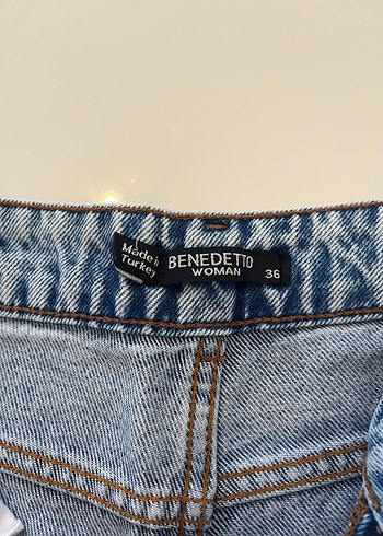 kadin kot rengi jean - Görsel 2