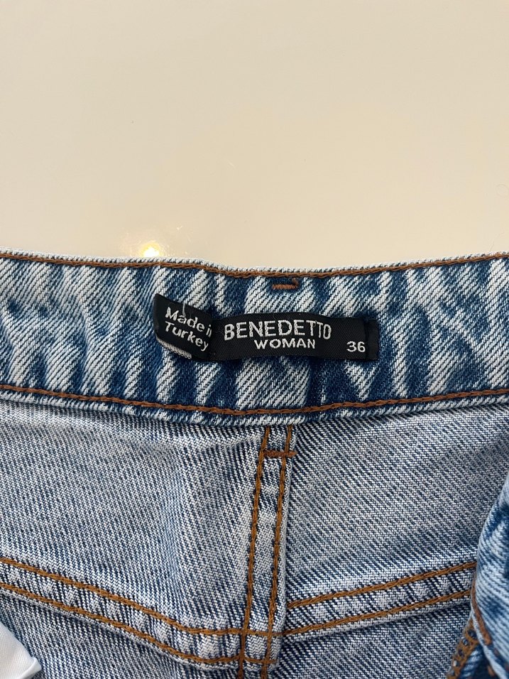 kadin kot rengi jean - Görsel 2