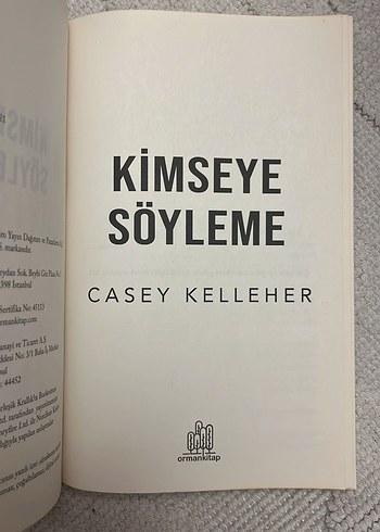 Kimseye Söyleme - Casey Kelleher