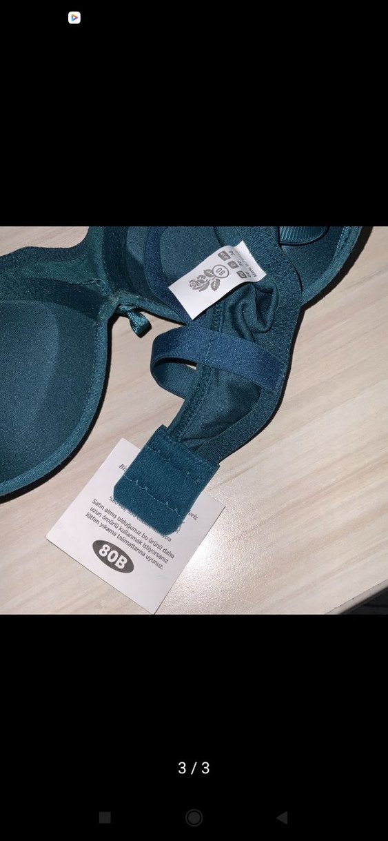 Koyu Mavi Sütyen - Görsel 3