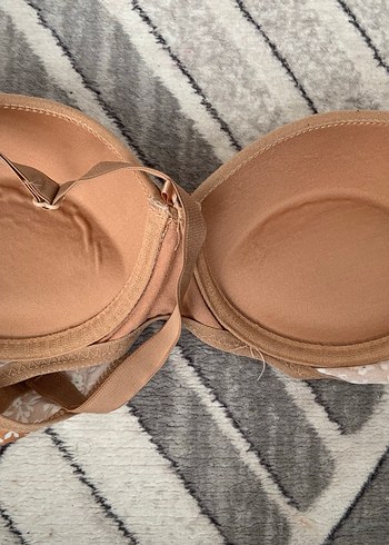 Bej Çiçek Desenli Bohem Sütyen - Görsel 2