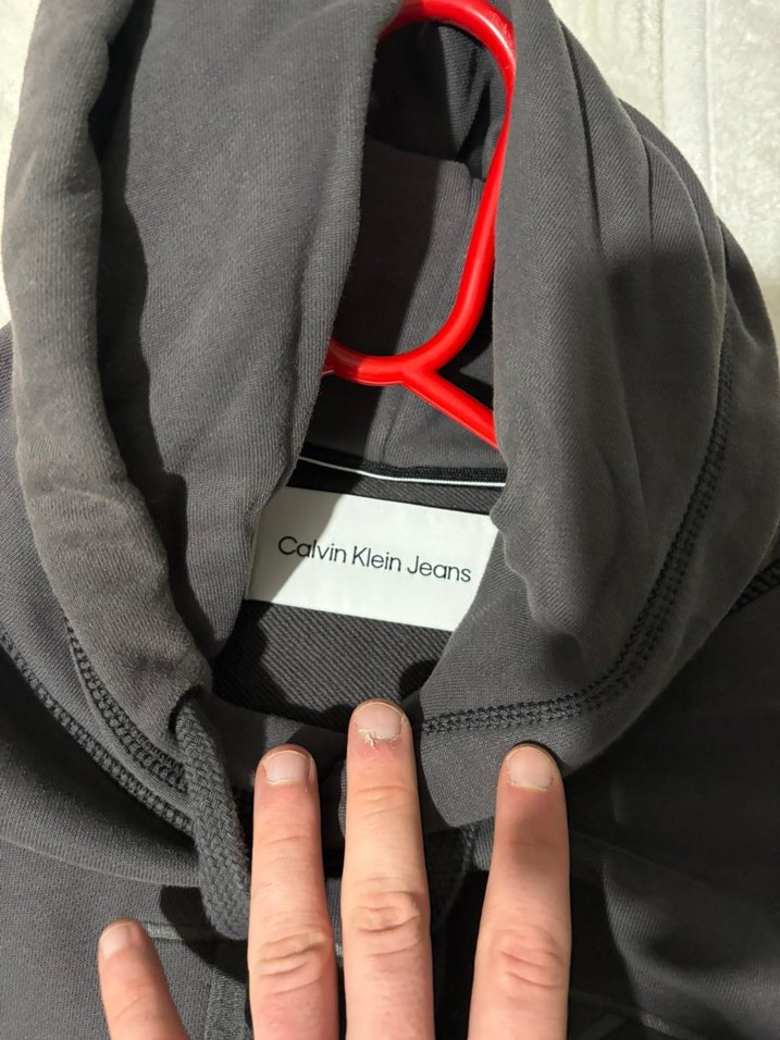 Calvin klein erkek sweatshirt hoodie - Görsel 3