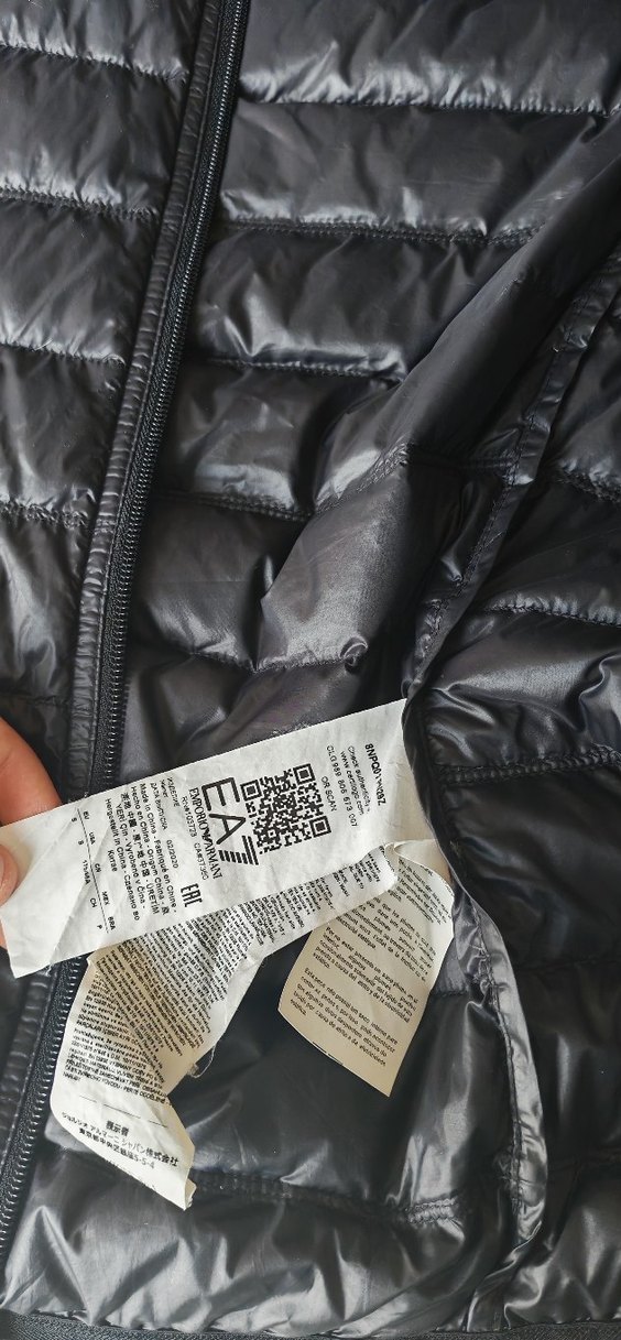 emporio armani EA7 orijinal yelek - Görsel 4