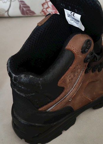 Kahverengi Bağcıklı Erkek Biker Bot - Görsel 5