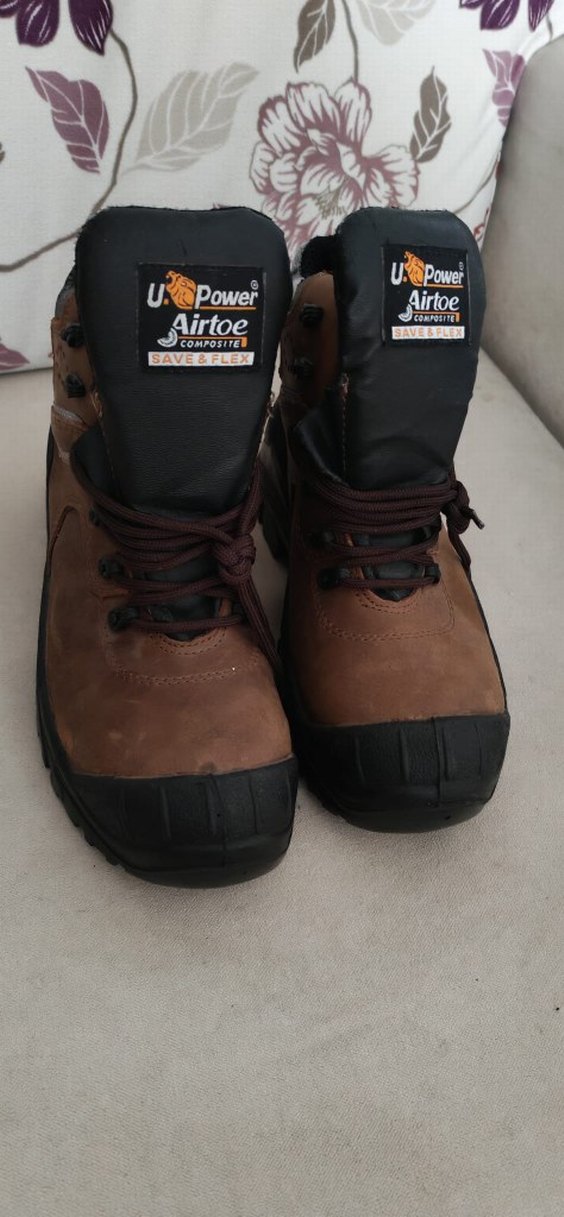 Kahverengi Bağcıklı Erkek Biker Bot - Görsel 3