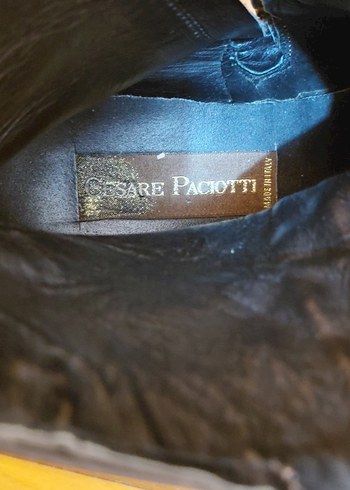 Cok Tarz Deri Tokalı Erkek Botu - Görsel 5