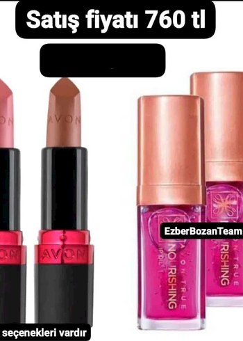 Avon Koyu Pembe Ruj