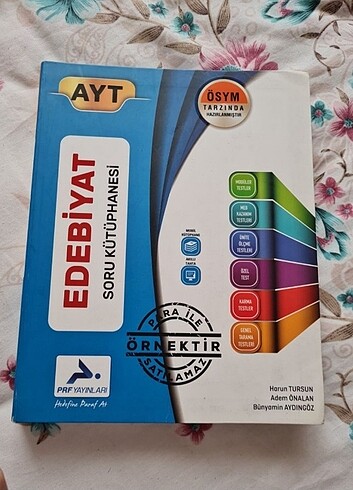 Prf yayınları ayt edebiyat soru kütüphanesi 