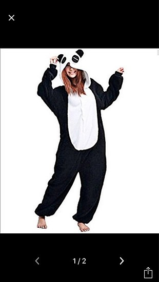 panda kostüm/pijama 