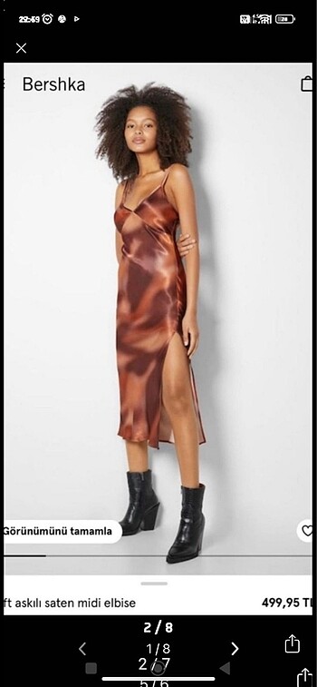BERSHKA ELBİSE