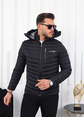 Siyah Fermuarlı Erkek Streetwear Mont - Görsel 2