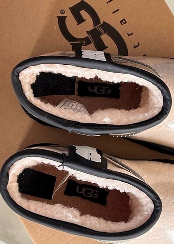 UGG Beyaz Kürklü Blok Topuklu Kadın Bot(skd/sut) - Görsel 5